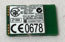 OEM Nintendo Wii BLUETOOTH Module J27H002 Board Card Chip Replacement Part