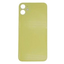 For Apple iPhone 11 Replacement Back Glass Yellow UK Stock