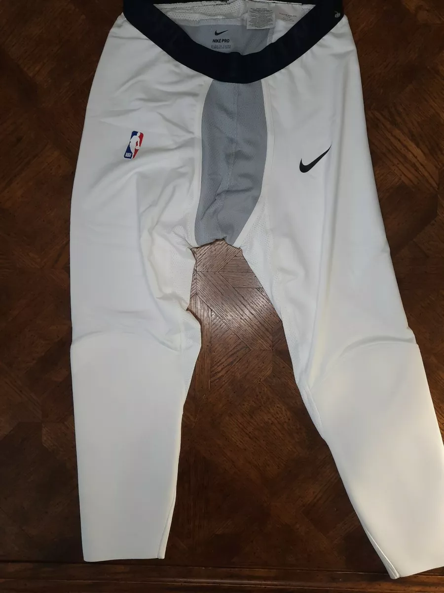 Jordan Pro Combat Compression Pants Russell Westbrook Custom Athlete PE  White