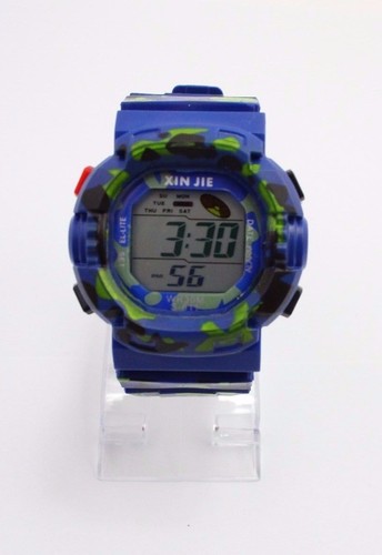 Men's Sport Watch Camouflage Military Design with Digital Display - Picture 2 of 11