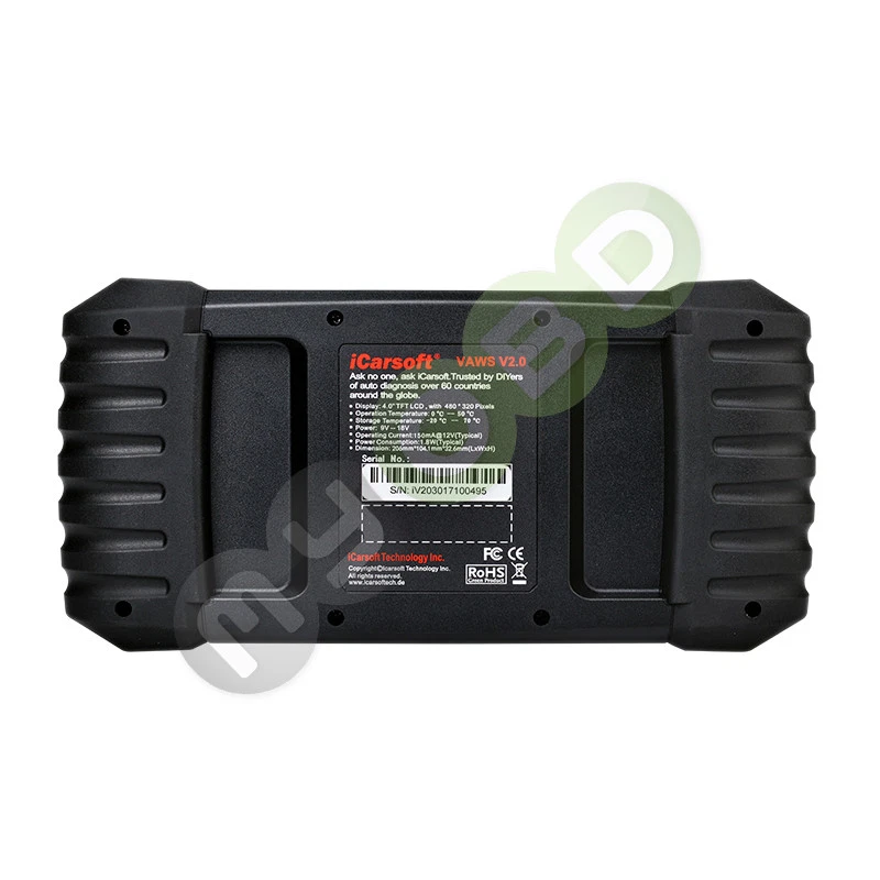 iCarsoft V2.0 für VAG VW Audi Seat Skoda Diagnose ABS Airbag Bremse Service.. - Bild 4 von 4