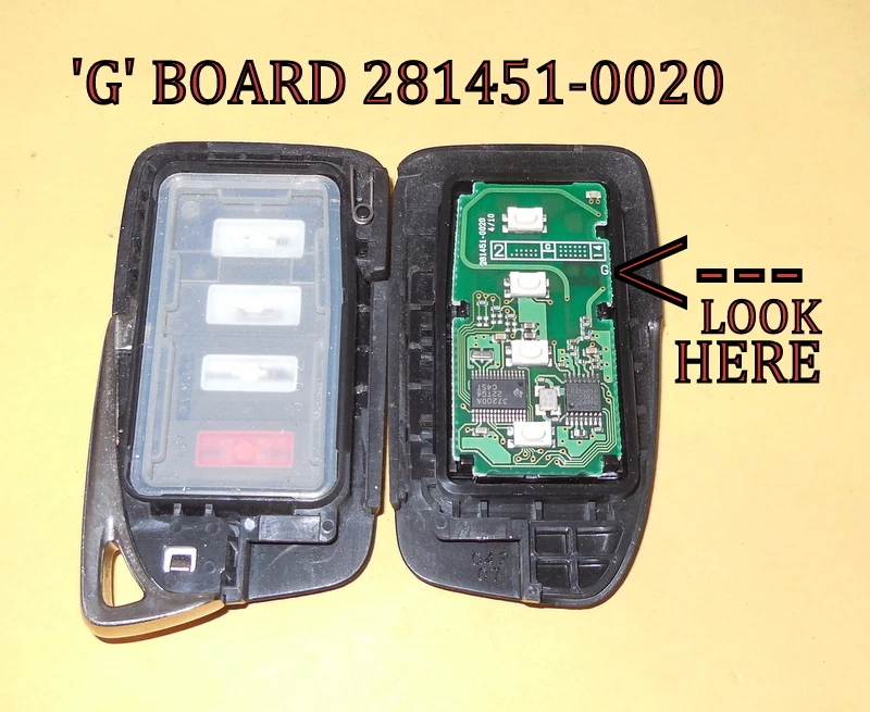 OEM VIRGIN 2013-2020 LEXUS GS ES SMART KEYLESS PROXIMIDADE CONTROLE REMOTO FOB 89904-06170 - Imagem 2 de 4