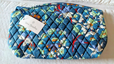 Vera Bradley Grand Travel Cosmetic in FLORAL BURSTS *Retired Pattern* NWT's
