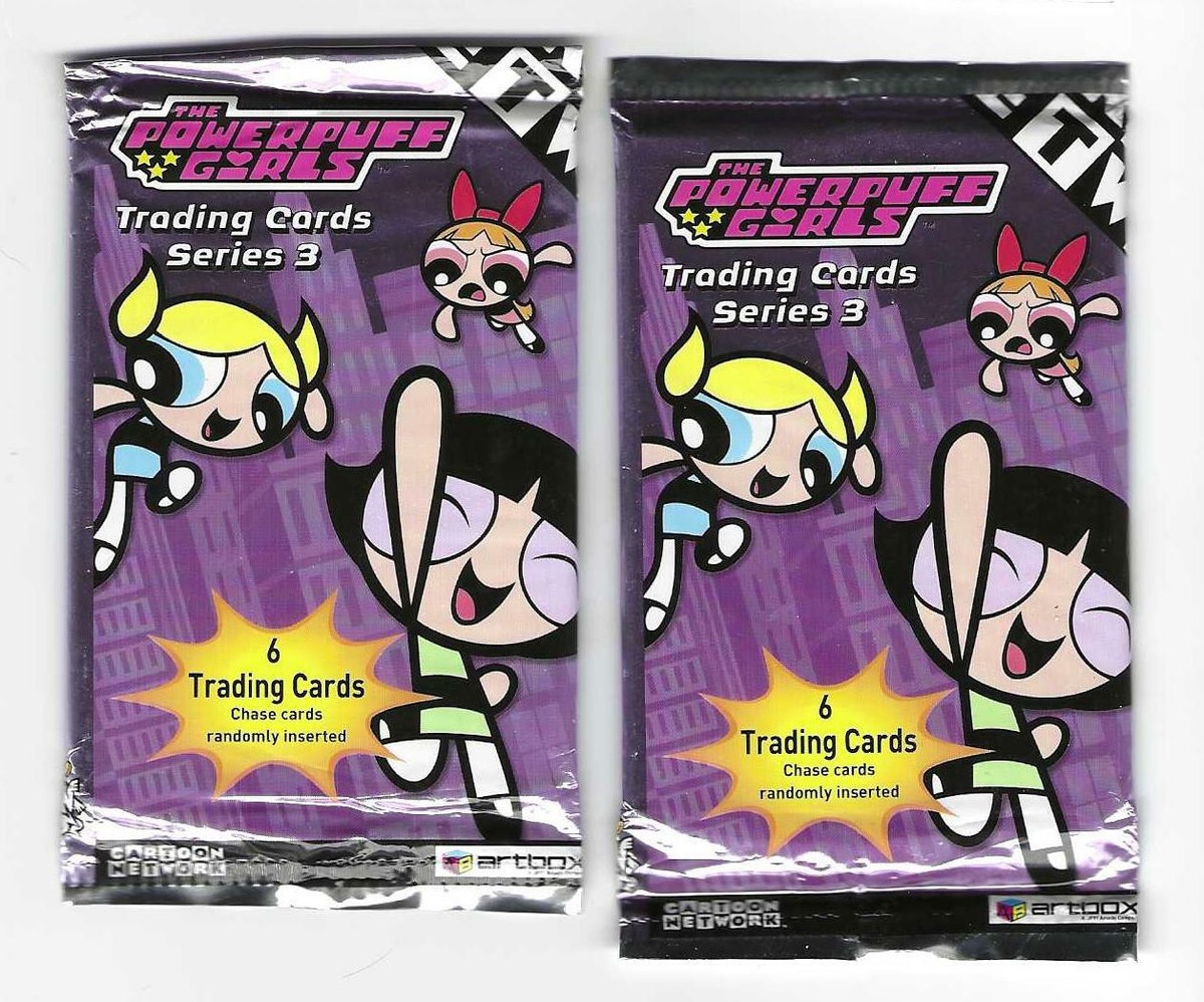 Artbox POWERPUFF GIRLS Series 3 Packs--Factory Sealed Lot of 2 | eBay