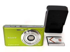 Sony Cyber-shot DSC-W320 Digital Camera Green From Japan in Excellent Condition