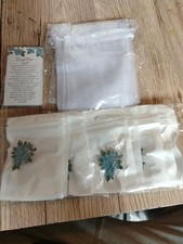 10 Sets Forget Me Not Pin Badge Memorial Pins Bulk Celebration of Life