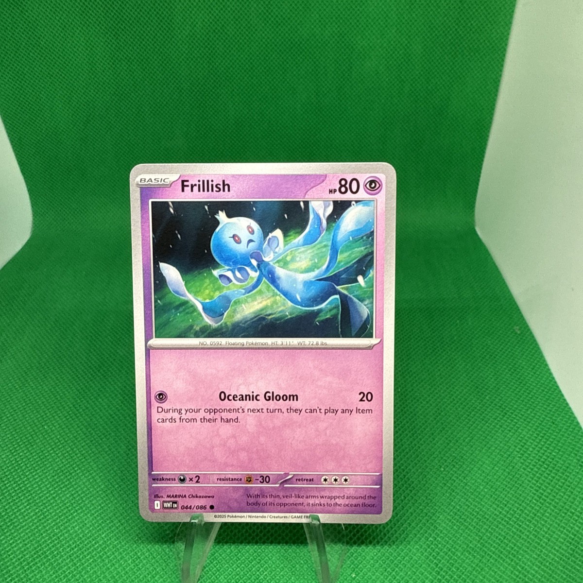 Pokemon TCG - Frillish - 044/086 - SV: White Flare Pokemon TCG - Frillish - 044/086 - SV: White Flare