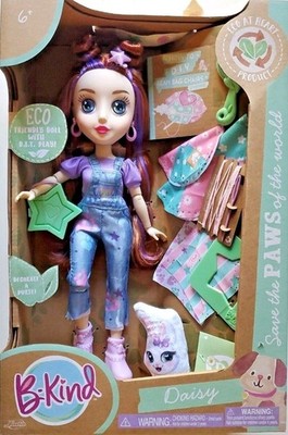 Jada Toys B-Kind Daisy Doll with Outfit and Purse - ECO Friendly Doll