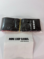 of latex resistance loop bands for exercise and strength training