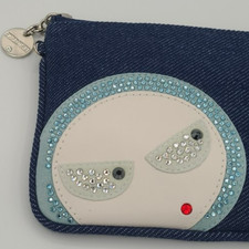 Swarovski Erika And Eliot Swing Sing Shine Cosmetic Zip Pouch NWT RARE