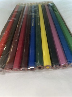Faber-Castell Col-Erase Colored Pencils +Box 12 Brand NEW