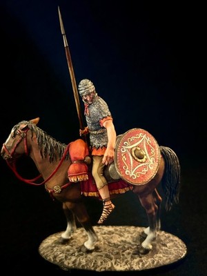 St. Petersburg 54mm HM #208 by Arsenyev Studio - Roman Auxiliary Cavalry