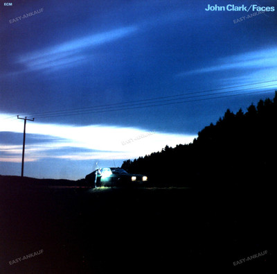 John Clark - Faces LP (VG+/VG+) '