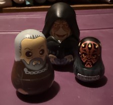 Hot Toys Star Wars Chubby Series 1 Russian Nesting Dolls 2007 SITH Loose