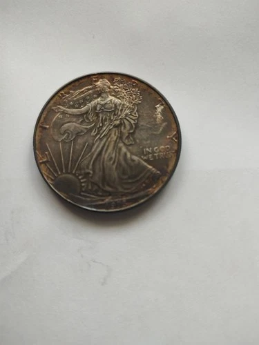 1993 WALKING LIBERTY AMERICAN EAGLE .999 FINE SILVER DOLLAR COIN 1oz. $1 USA