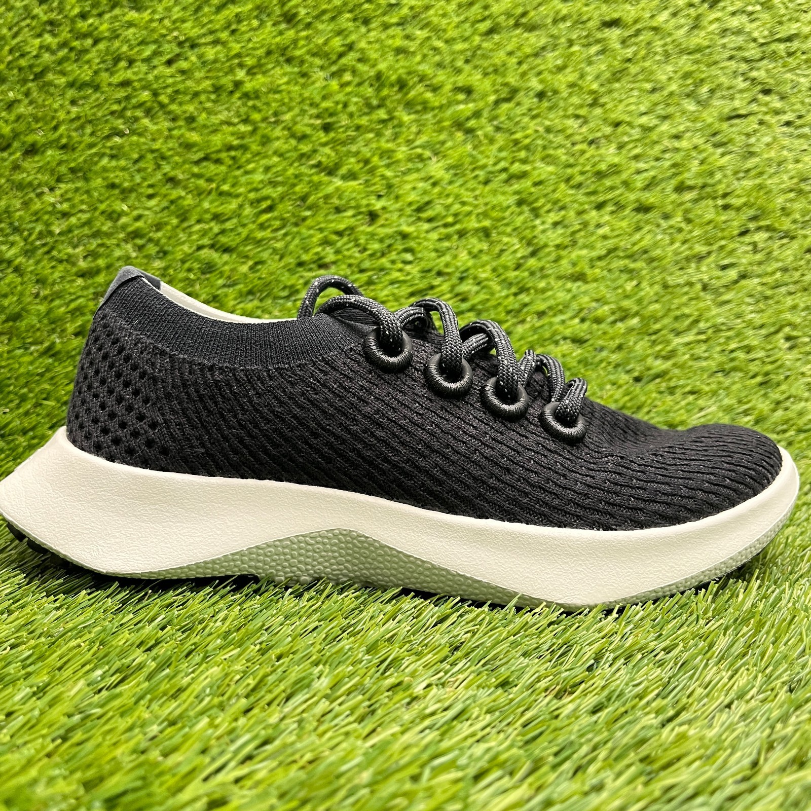 Zapatillas deportivas Allbirds Tree Dasher 2 para mujer talla 7 negras blancas