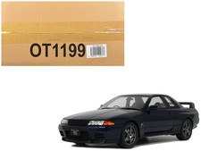1993 Nissan Skyline GT-R BNR32 RHD Dark Blue Limited Edition 1/18 Otto Mobile
