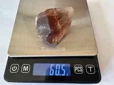 Nice 60.5-gram heated topaz crystal from Pakistan, US seller