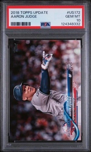Aaron Judge 2018 Topps Update #US172 PSA 10 Gem Mint