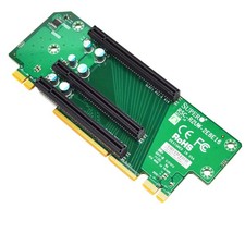 Supermicro RSC-R2UW-2E8E16 Left Hand Side PCI-E x16 PCI-E x8 WIO Riser Card