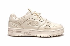 Fila Teratach 600 Cream Beige Trainers Size UK 5.5 JNR Leather Gym 3FM01775-100