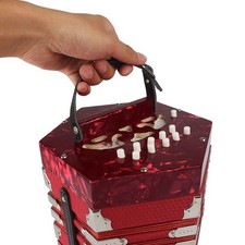 Acordeón Concertina 20 botones 40 - estilo anglo con bolsa de transporte MBYG