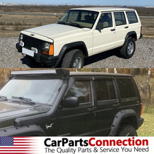 4x For Jeep Cherokee Xj Bj 1984-2001 Window Visors Rain Guards Deflector Us