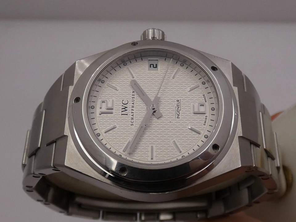 IWC INGENIEUR AUTOMATIC MIDSIZE 34MM IW4515 AUTOMATIC ACCIAIO ANNI 2000 OROLOGIO - Bild 2 von 4