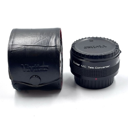 Vivitar MC Tele Converter 2x lens for Pentax K PK-A/R- PK - Good Condition