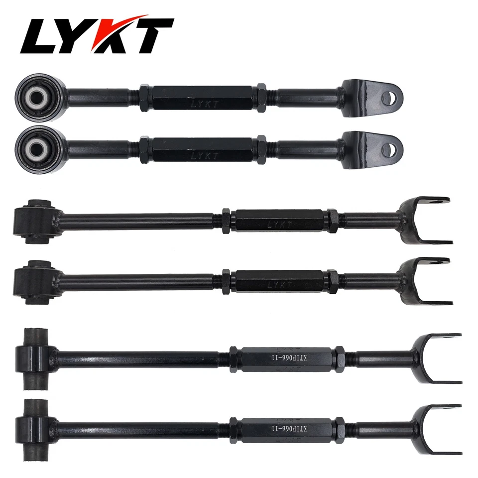 LYKT 6pcs Rear Camber&Toe Adjustable Arms for Infiniti M35h、M37、M56、Q50、Q60、Q70 - Image 3 of 4