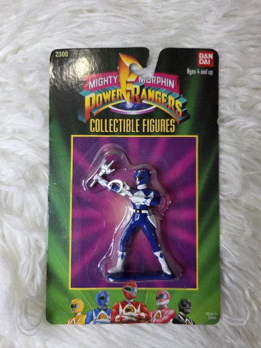 Vintage 1993 MIGHTY MORPHIN POWER RANGERS Bandai Figure BLUE (Unopened)
