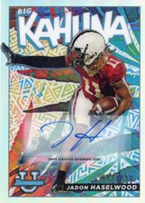 2021-22 Bowman Chrome Jadon Haselwood The Big Kahuna Autograph #/150 Oklahoma