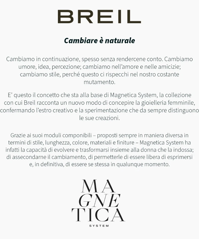 Pulsera Magnética System Pequeño Planets Breil Mujer - Imagen 3 de 4