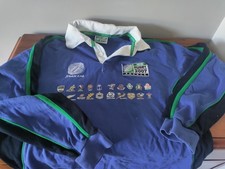French IRB Rugby World Cup 2007 Jersey Shirt Medium Size Men Authentic Official