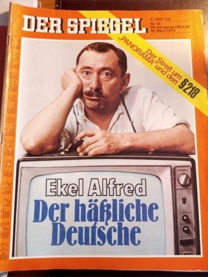 DER SPIEGEL. Nr. 12/1974. Cover: Ekel Alfred/Heinz Schubert.