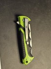 Mac Tools AM35EDOCEG Folding Knife - Green/Black Combo Edge