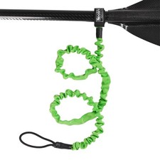 Stretchable Kayak Paddle Leash, Coiled Rod Leash Tool Lanyard for Kayak and S...