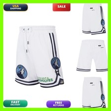 Pro Standard NBA Minnesota Timberwolves Classic Chenille Athletic Short White