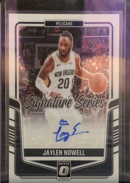 2024-25 Optic Signature Series Jaylen Nowell Auto Prizm