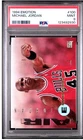 1994 Skybox Emotion #100 Michael Jordan Chicago Bulls HOF PSA 9 MINT