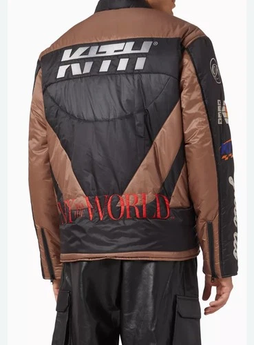 Kith Brixton Puffed Full Zip Jacket Yuma FW24 Men’s Size Medium BNWT - product listing photo