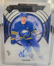 2023-24 Ultimate Introductions Auto Black Isak Rosen 1 of 1