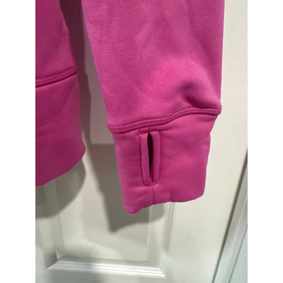 Sudadera Nike Therma Fit Sudadera con Capucha Cremallera Completa Para Mujer Manga Larga Mediana Rosa Foto 4 de 4