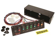 Painless Performance 50202 8-switch Roll Bar Race Panel Non-fused Use W50001 Painless Performance 50202 8-switch Roll Bar Race Panel Non-fused Use W50001