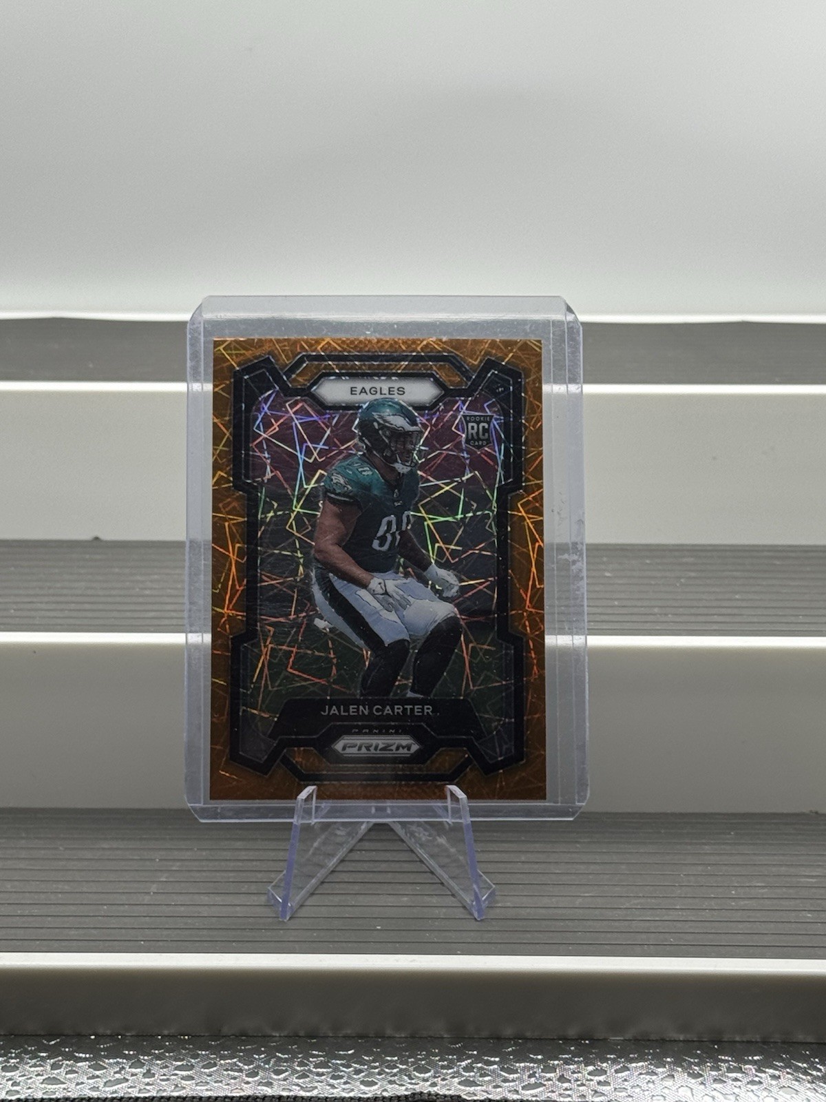 2023 Panini Prizm - Rookies Jalen Carter #381 Lazer Prizm (RC)