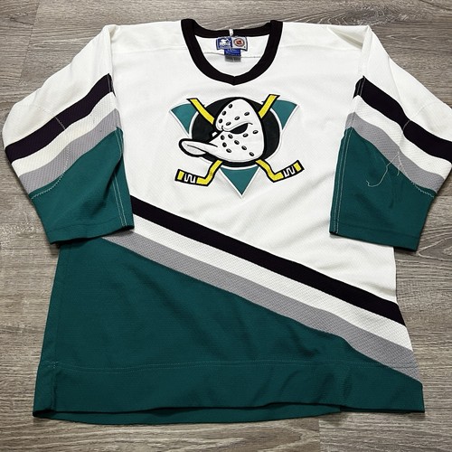 T-shirt LNH Anaheim Mighty Ducks vintage des années 1990