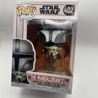Funko Star Wars Pop! Vinyl The Mandalorian with The Child #402 Bobblehead Figure