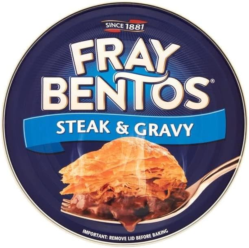 Fray Bentos Steak & Gravy Pie 425G, White