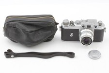 Exc 5 Leotax K Rnagefinder Film Camera w/ Topcor 5cm F3.5 Lens Case From JAPAN