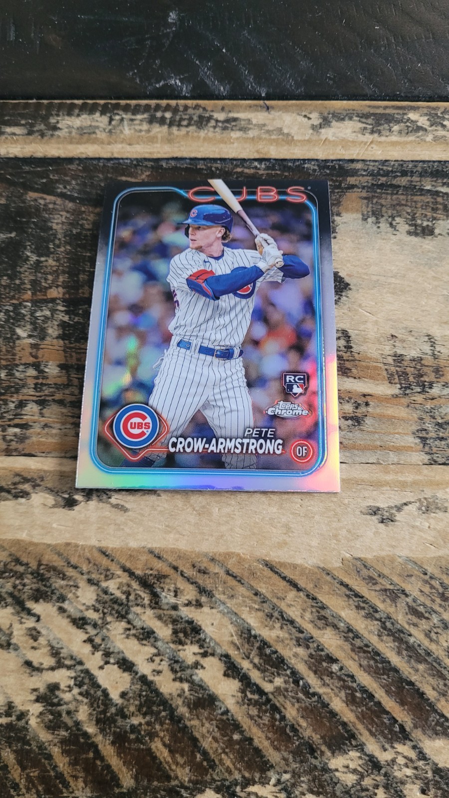 2024 Topps Chrome Refractor Pete Crow-Armstrong Rookie #16 Parallel